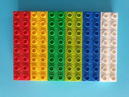 Lego Duplo (30) 24 Bausteine 2x2 Noppen