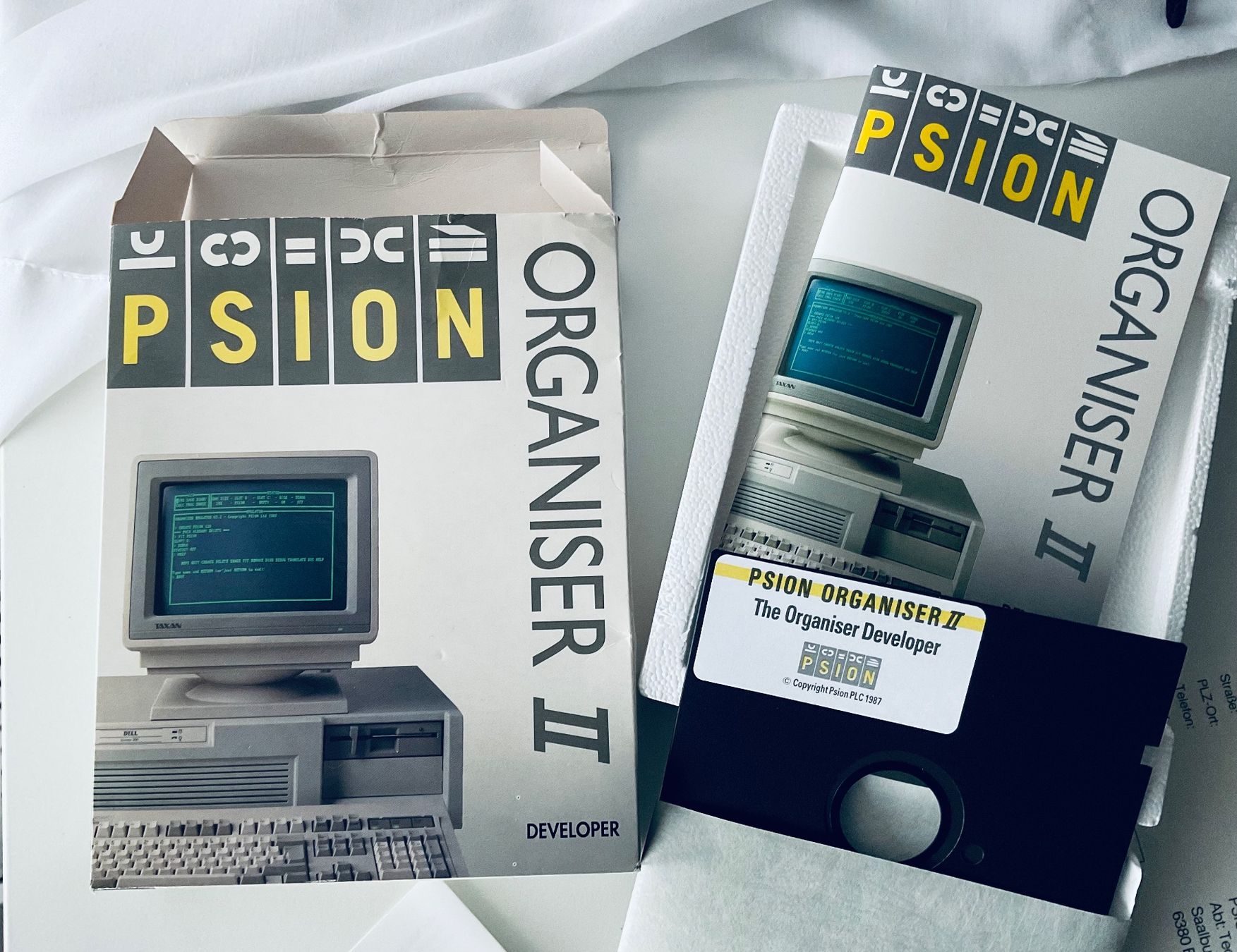 Software: Psion Organiser II Developer Software mit Anleitung Selten!! – Nuovo (secondo la descrizione) da Hergiswil NW venduto da orcalina14 1