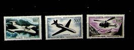 FRANCE POSTE AÉRIENNE TIMBRES NEUFS* 1957. COTE 73 € / U857