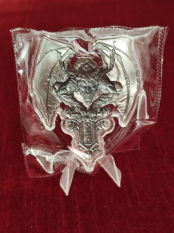 Tutti le monete: 2 OZ Silbermünze Komsco Stacker Gargoyle – Nuovo e nell'imballaggio originale da Diepoldsau venduto da Unique-Coins 2