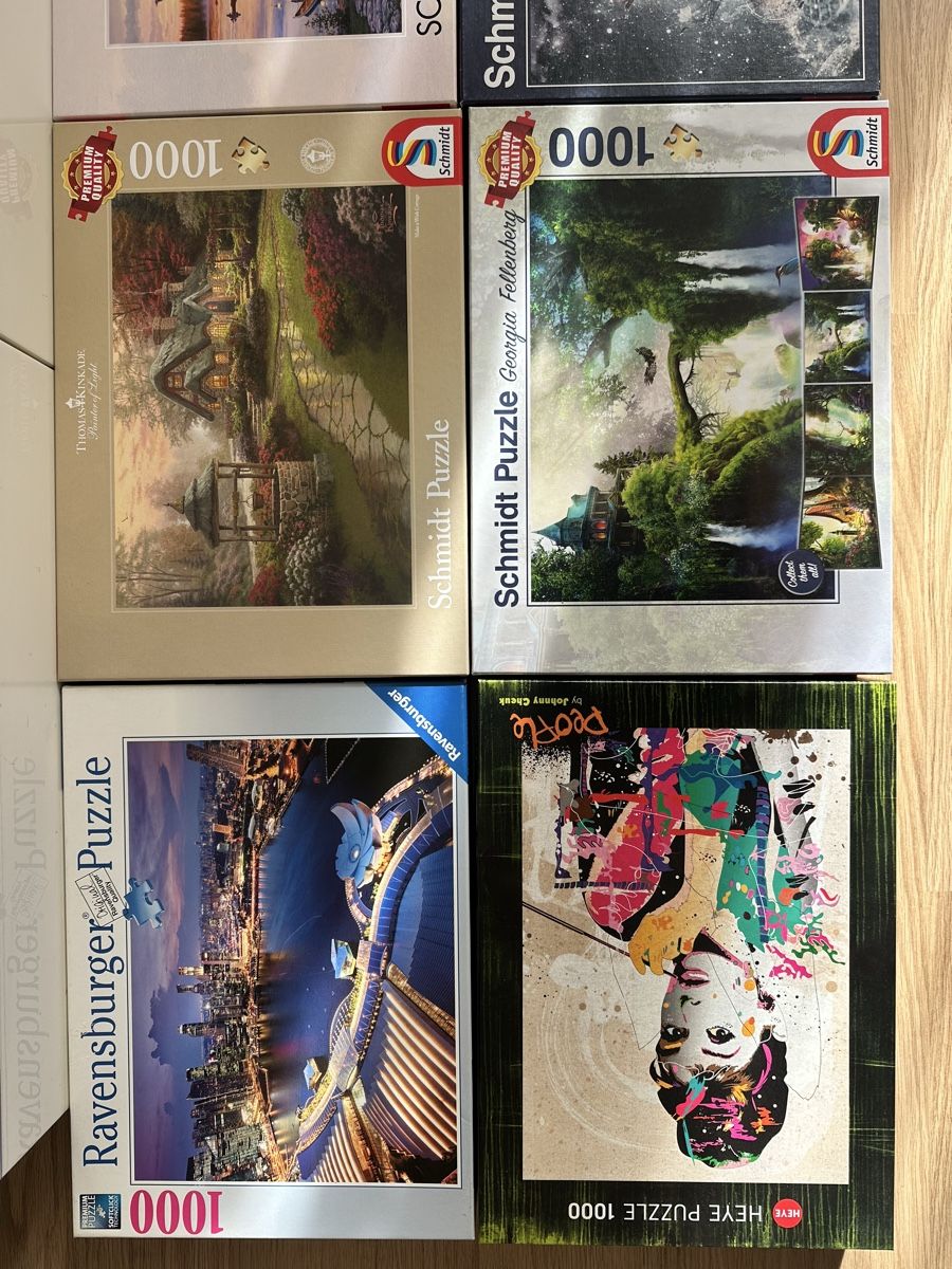 Puzzles: 8 Set Puzzle 6x 1000 2x 2000 – D'occasion à Bern par leilaleila
