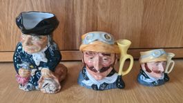 Vintage Royal Doulton & Roy Kirkham England Tassen 70er