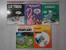 Lot BD "La Jungle en Folie" -