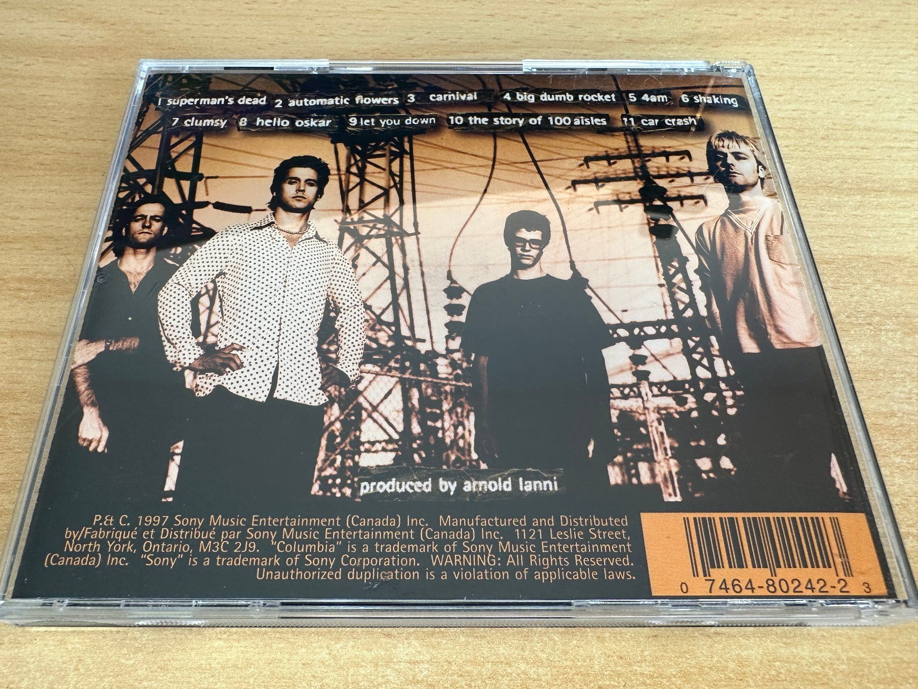CDs: B2 Our Lady Peace – Clumsy – Gebraucht aus Rikon im Tösstal von Alpenmutz 1