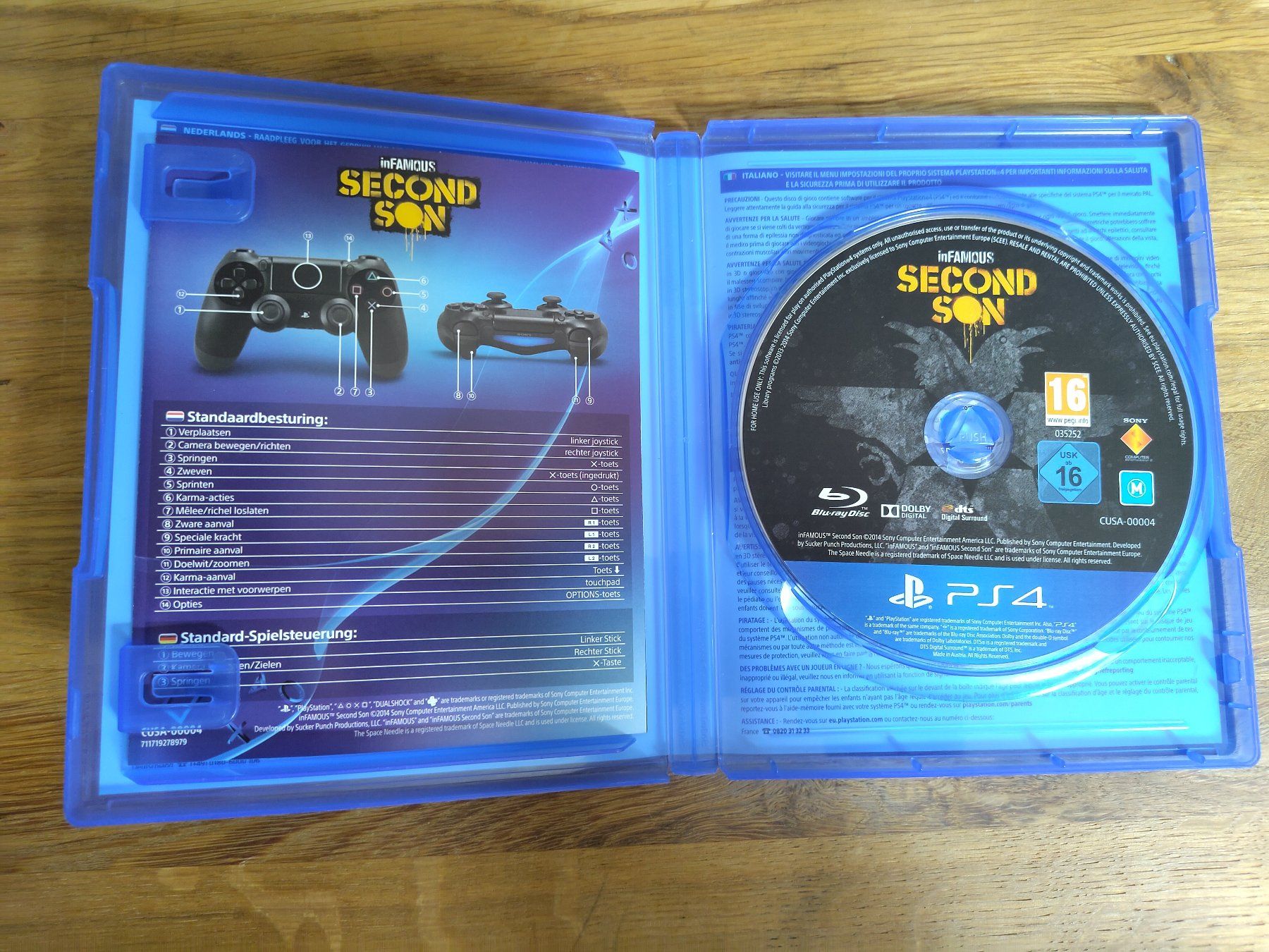 Sony Giochi: inFamous Second Son für Playstation 4 / PS4 – Usato da Kloten venduto da SuperRetroPixels 2