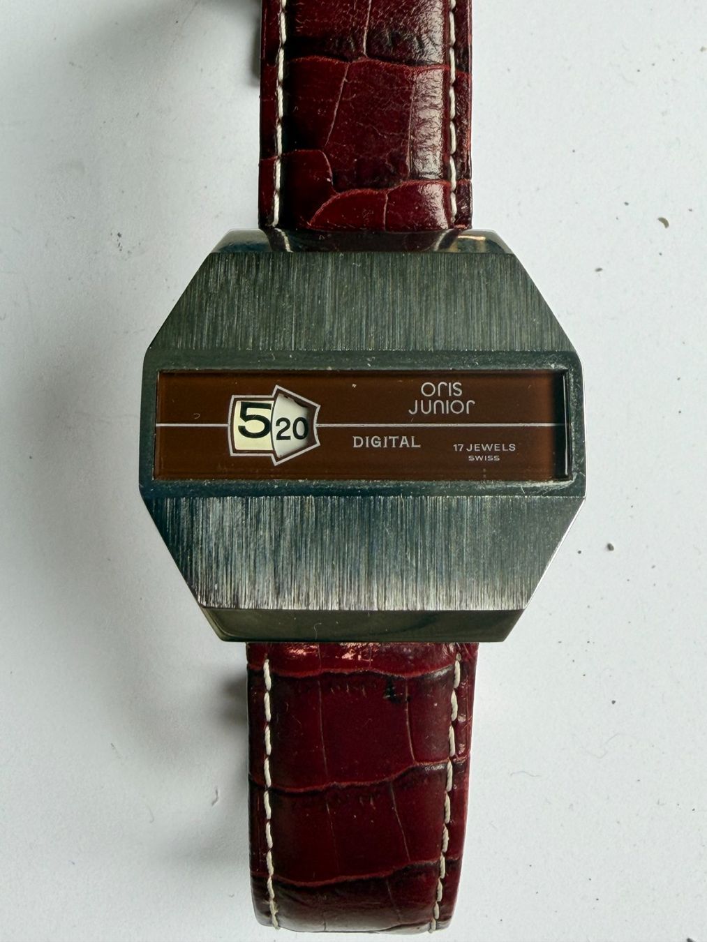Oris Uhren: Oris Junior Digital Jumphour – Gebraucht aus Worblaufen von chronyves