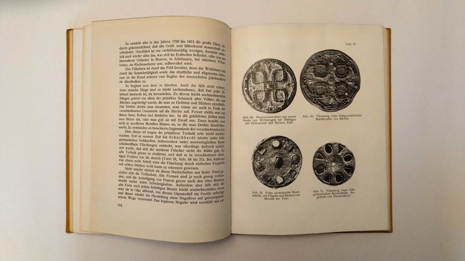 Libri: Echt oder Fälschung / Buch 1924 von Albert Neuburger – Usato da Bellach venduto da JingleJerry 3