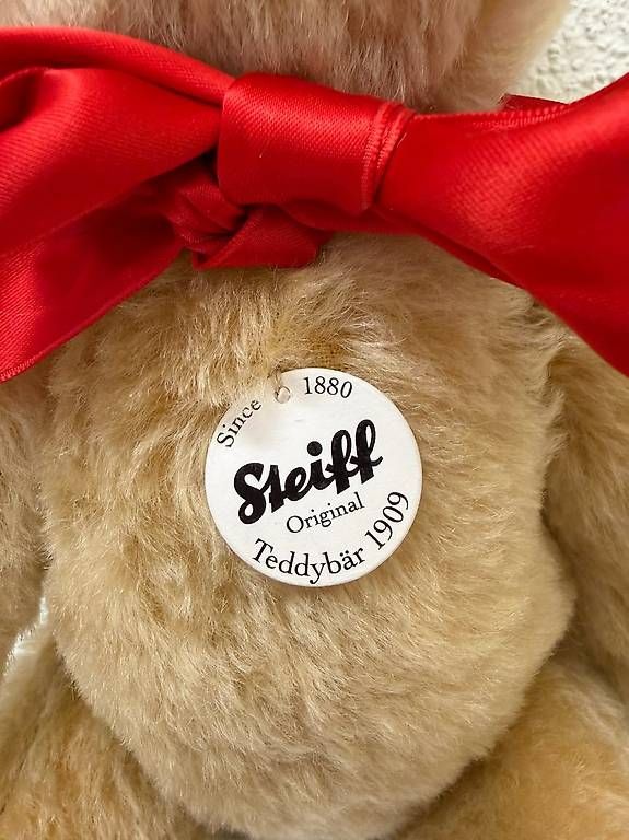Steiff Giocattoli: Steiff Original Teddybär 1909 - Made in Germany – Usato da Obernau venduto da Arche_Noah_Brocki 3