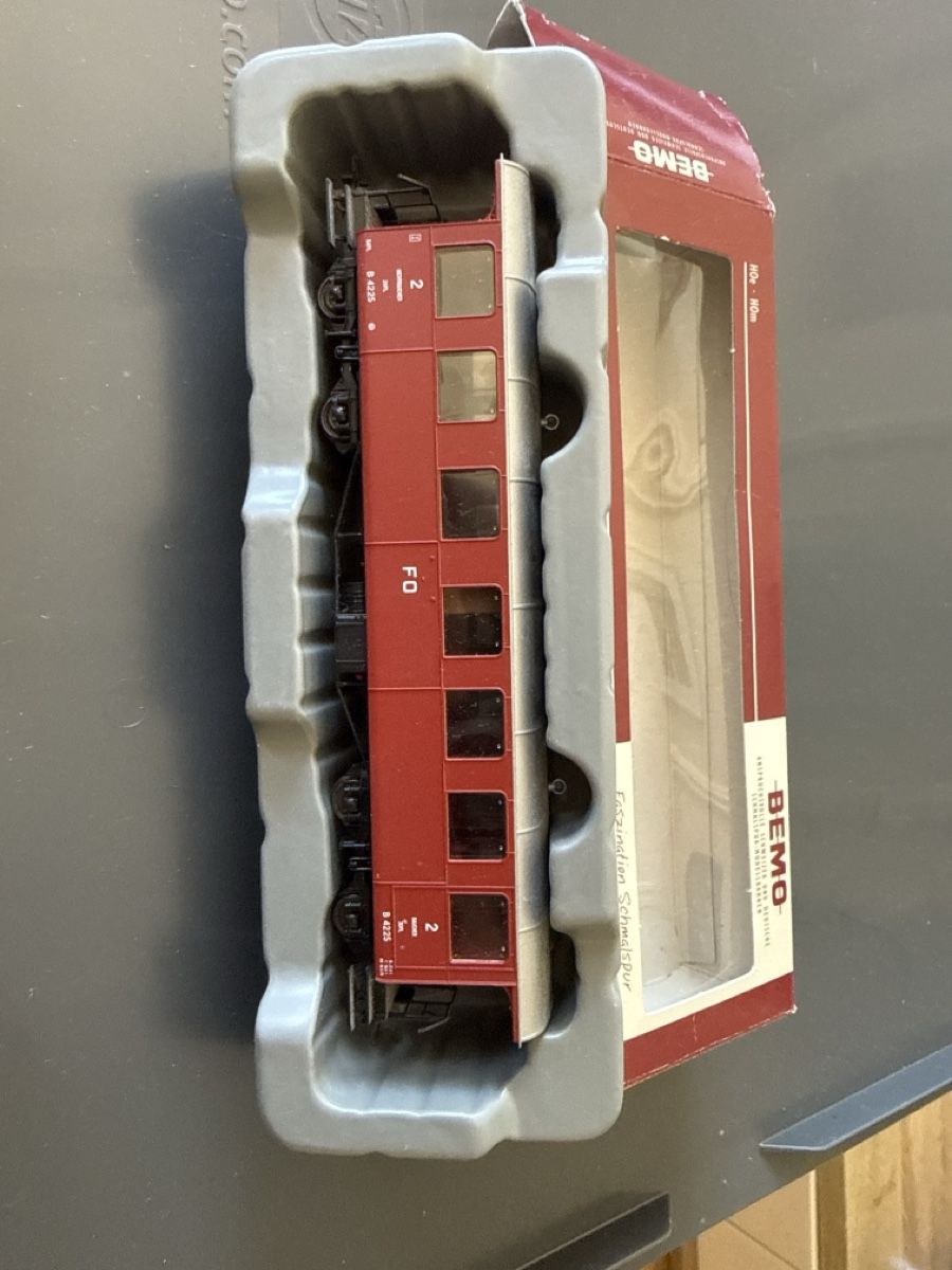 Bemo Modelleisenbahnen: Bemo FO/RhB Personenwagen – Gebraucht aus Thusis von Jasmin1991995