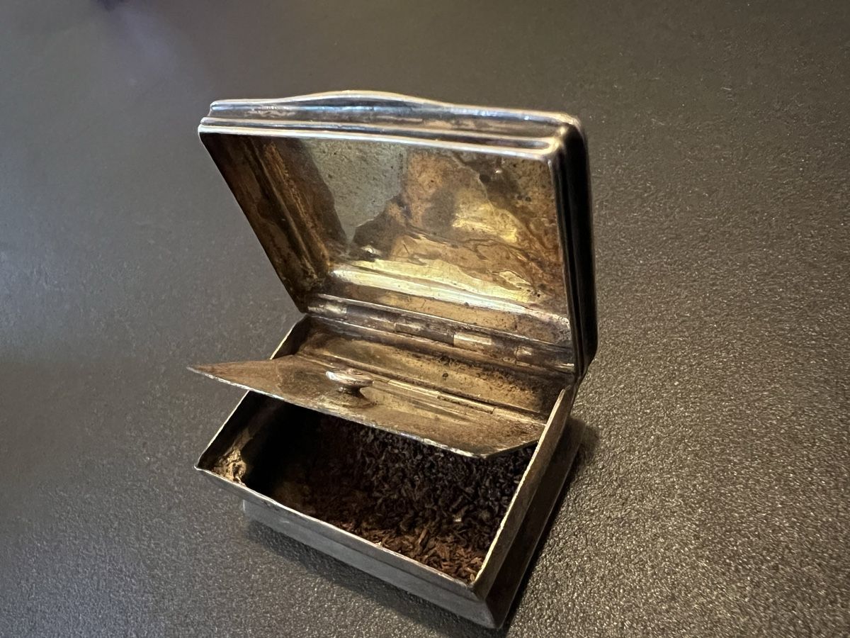 Tabacchi: antike Schnupftabackdose aus Silber – Usato da Lyss venduto da Schmuggler 6