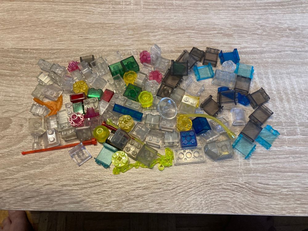 100 mittlere Lego Transparente Teile (Gebraucht) in Volketswil für CHF ...