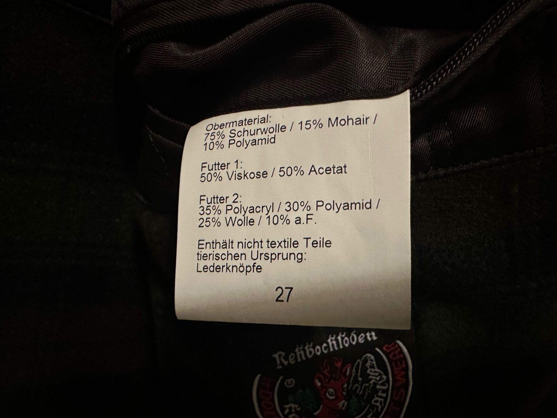 Walbusch Cappotti: Walbusch Mantel Lodenmantel – Usato da Hombrechtikon venduto da Unit25 3