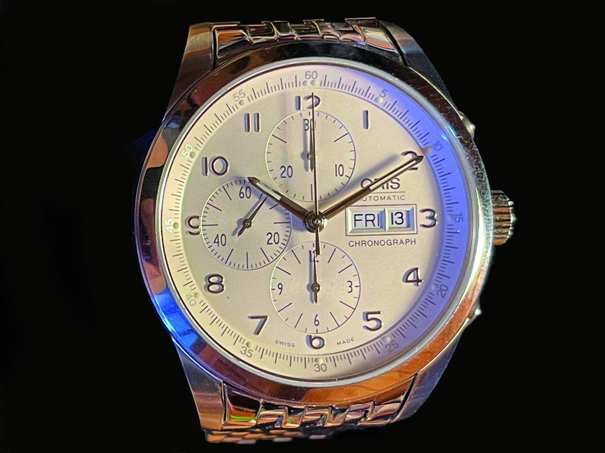 Oris Uhren: ORIS CHRONOGRAPH MECHANISCH DURCHMESSER 44 MM – Gebraucht aus Homburg von oene