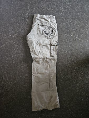 Cargo Hose Uncle Sam beige Grösse L Baumwolle 