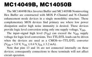 Elektronikbauteile: MC14050B Quad NonInverting HEX Buffer – Neu und originalverpackt aus Oberwangen b. Bern von Vittorio0 2
