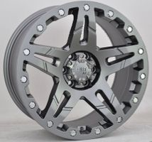 4x Dirt D66 9x17 6x114,3 Felgen Jantes für Navara Alaskan