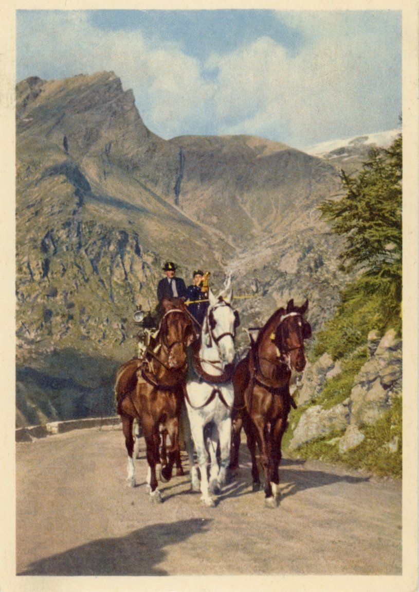 Ansichtskarten: Simplon - Strasse   VS       4  diverse Karten – Gebraucht aus Brig von Valcards54 3