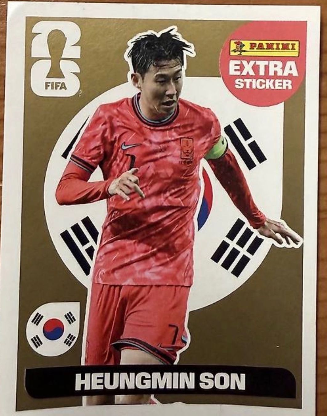 Panini Sammelbilder & Trading cards: Panini Extra Sticker Heungmin Son  Gold – Gebraucht aus Zürich von Yvo619