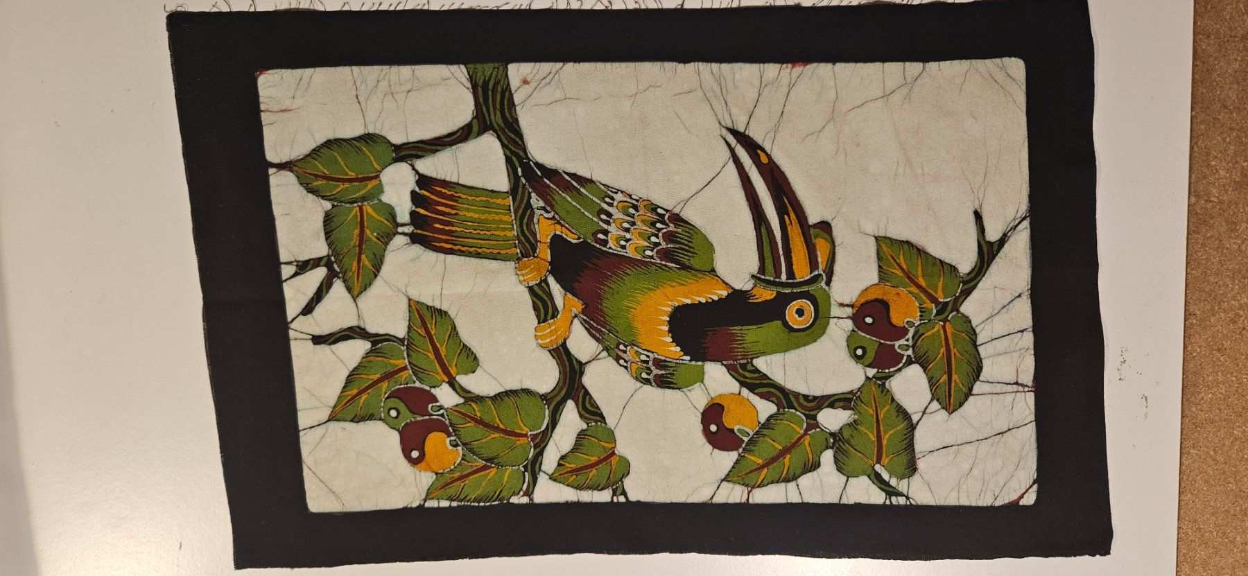 Stoffe: coupon tissu oiseau 22x37cm – Neu (gemäss Beschreibung) aus Carouge GE von Lea000 2