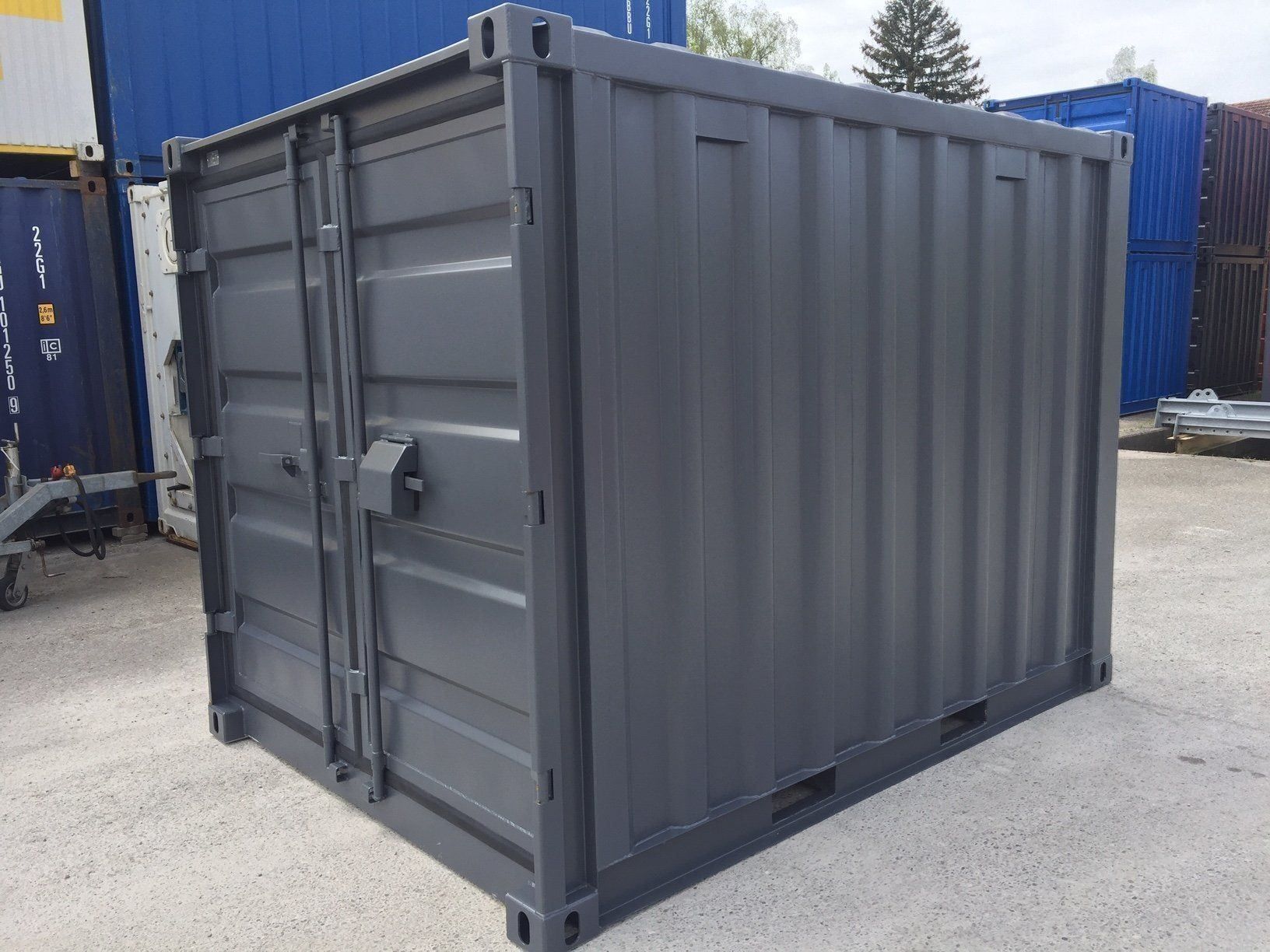 Baucontainer: 9' Lager- oder Materialcontainer! – Neu (gemäss Beschreibung) aus Kradolf von BKSAG 8