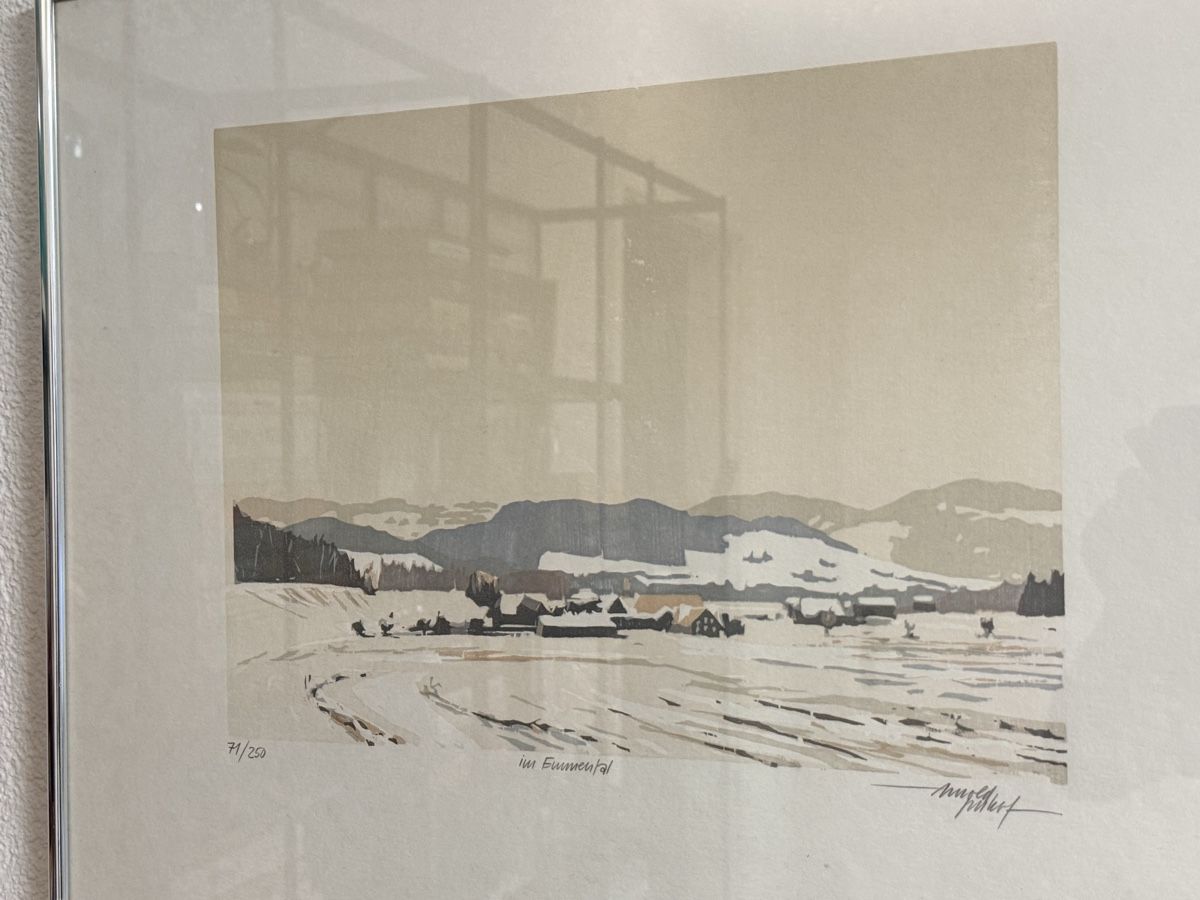 Grafica & Litografie: Arnold Imhof - im Emmental - Lithographie – Usato da Solothurn venduto da NUVICO 2