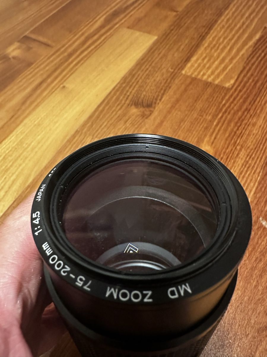 Minolta Obiettivi: Minolta MD ZOOM 75-200mm 1:4.5 Objektiv – Usato da Brunnen venduto da fab_27jg