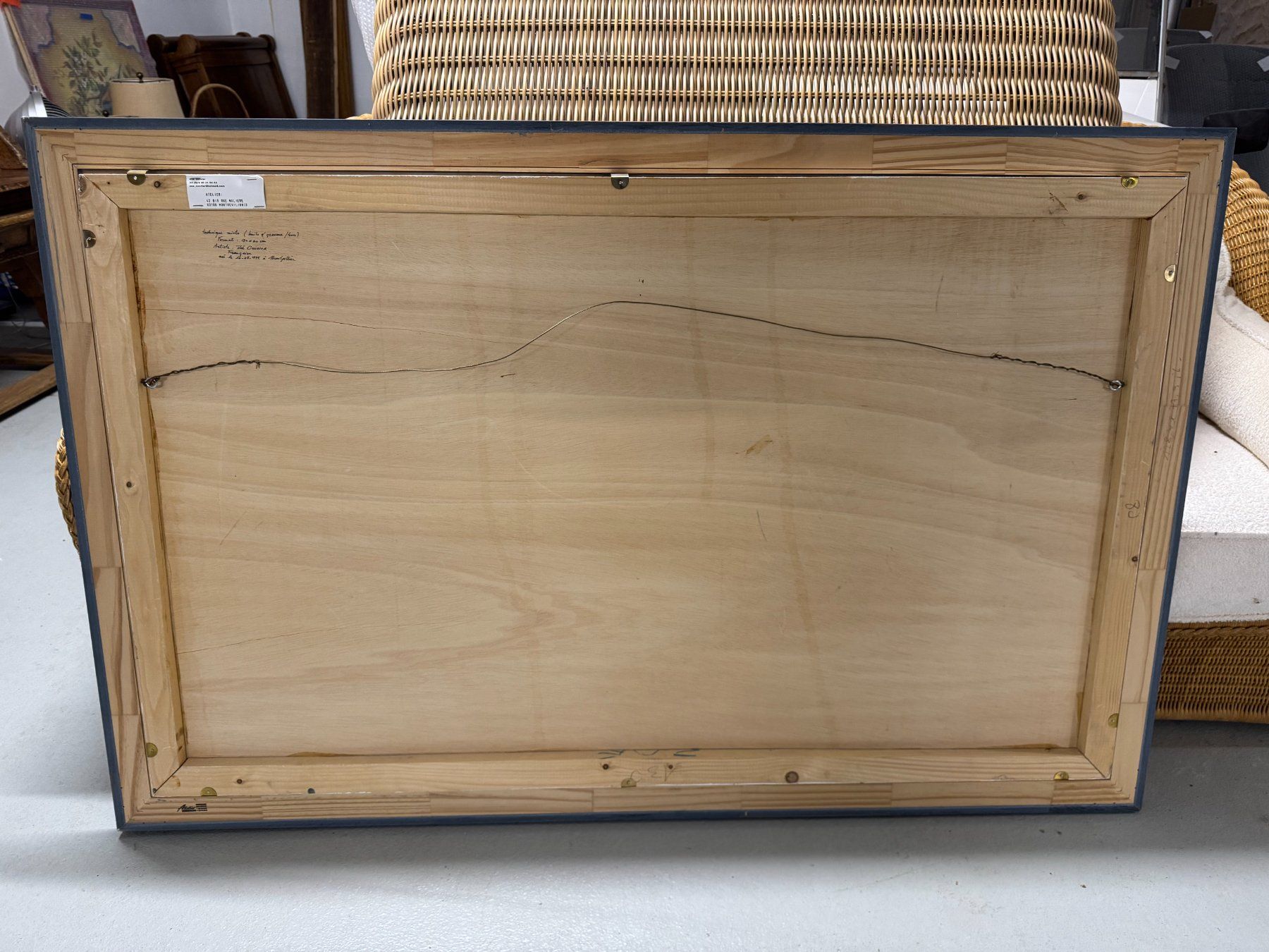 Dipinti: Original Painting by OUVRIER Zoé – Usato da Gsteig b. Gstaad venduto da Auctionly 4