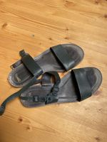 Süsse Leder Sandalen Sommer Schuhe mit grünem Leder