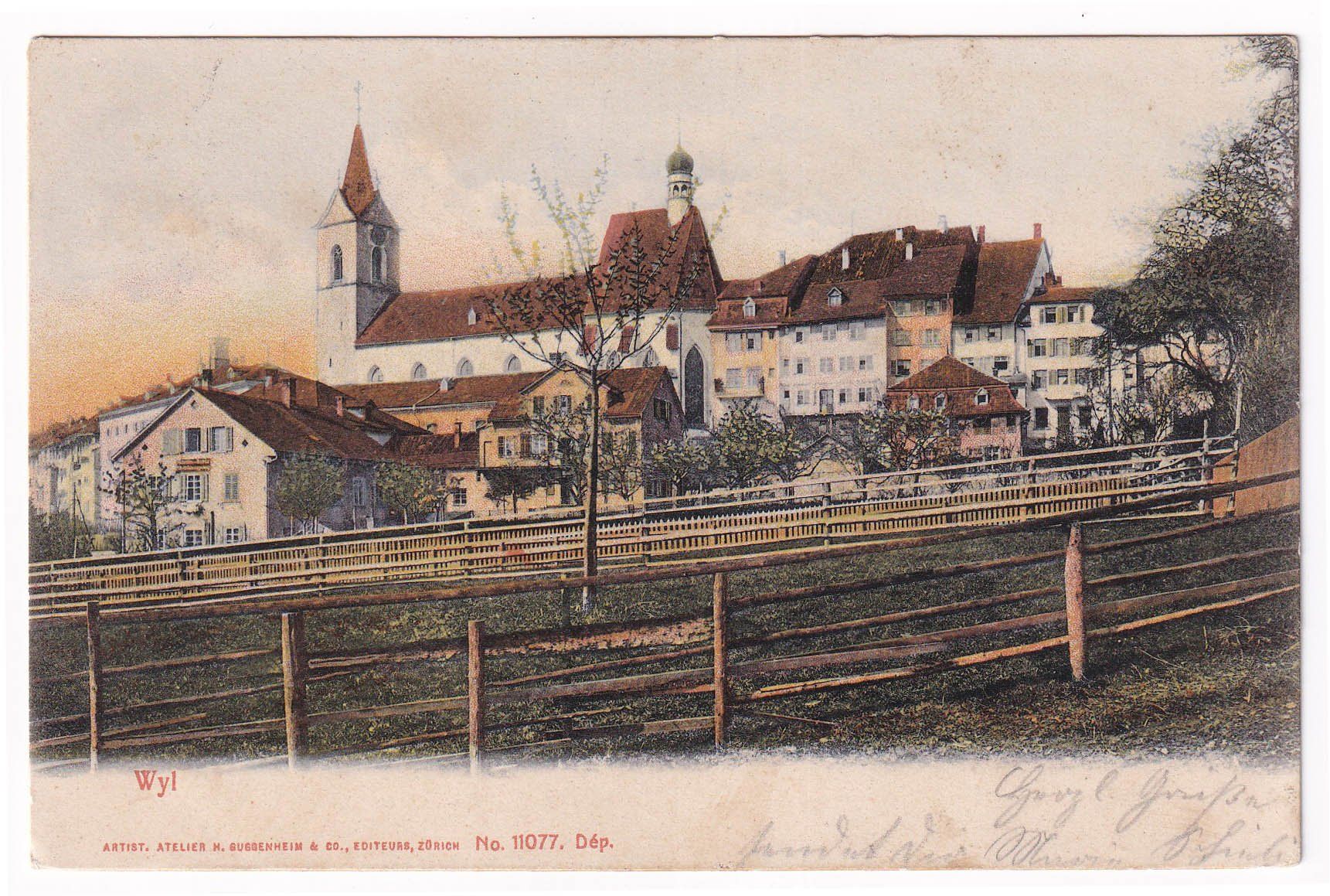 Cartes postales: Wyl  1907 – D'occasion à Cormoret par Pascalll2001