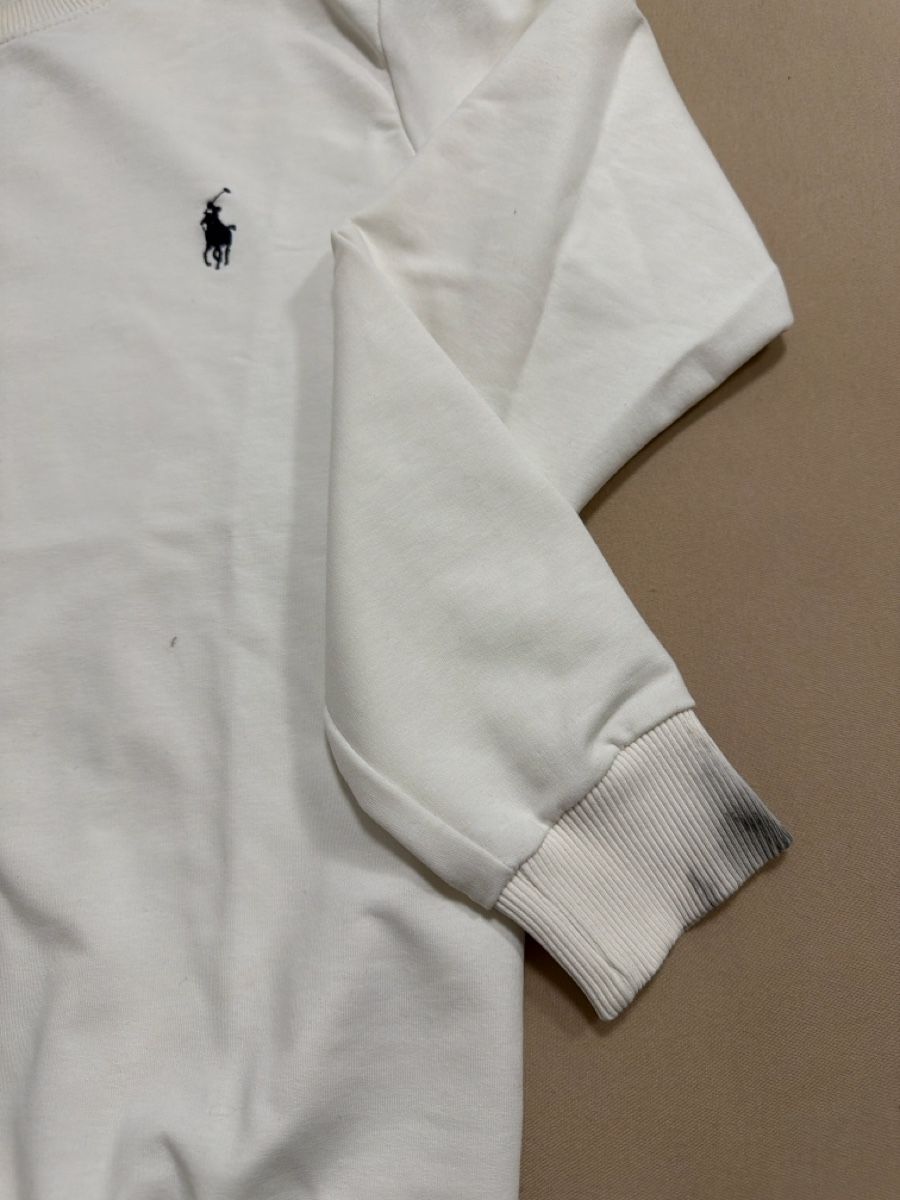 Ralph Lauren Pullover & Sweatshirts: Polo Ralph Lauren Pullover weiss mit Flecken gebraucht – Gebraucht aus Dietikon von kar_x57m 2