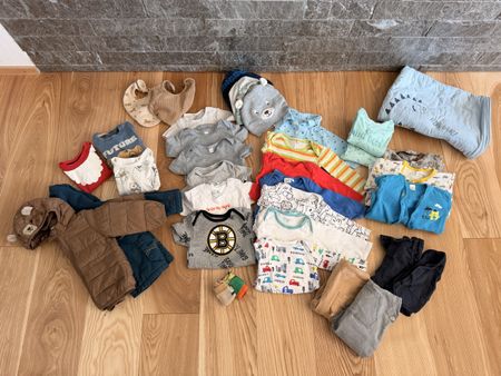 Kleiderpaket 74-80 / Jacken / Schlafsack / Mützen