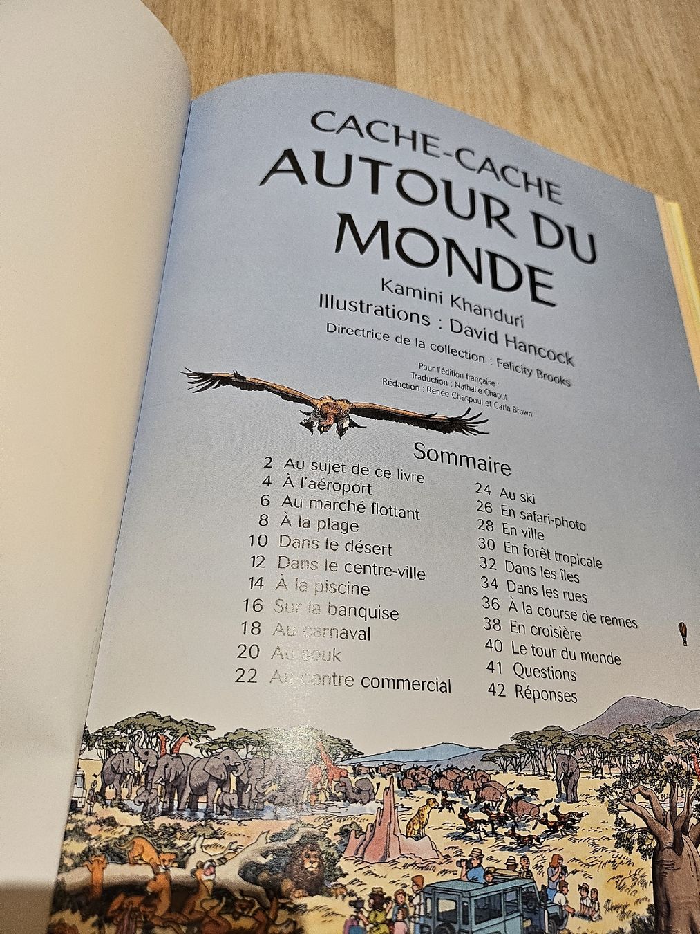 Libri: Cache-cache autour du monde - Livre enfant – Usato da La Joux FR venduto da car_ck96 2