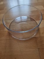 Grosse Glas Schüssel 23cm Durchmesser Deko Vase
