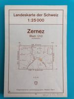 1218 Zernez🌞1:25'000 Landeskarte der Schweiz