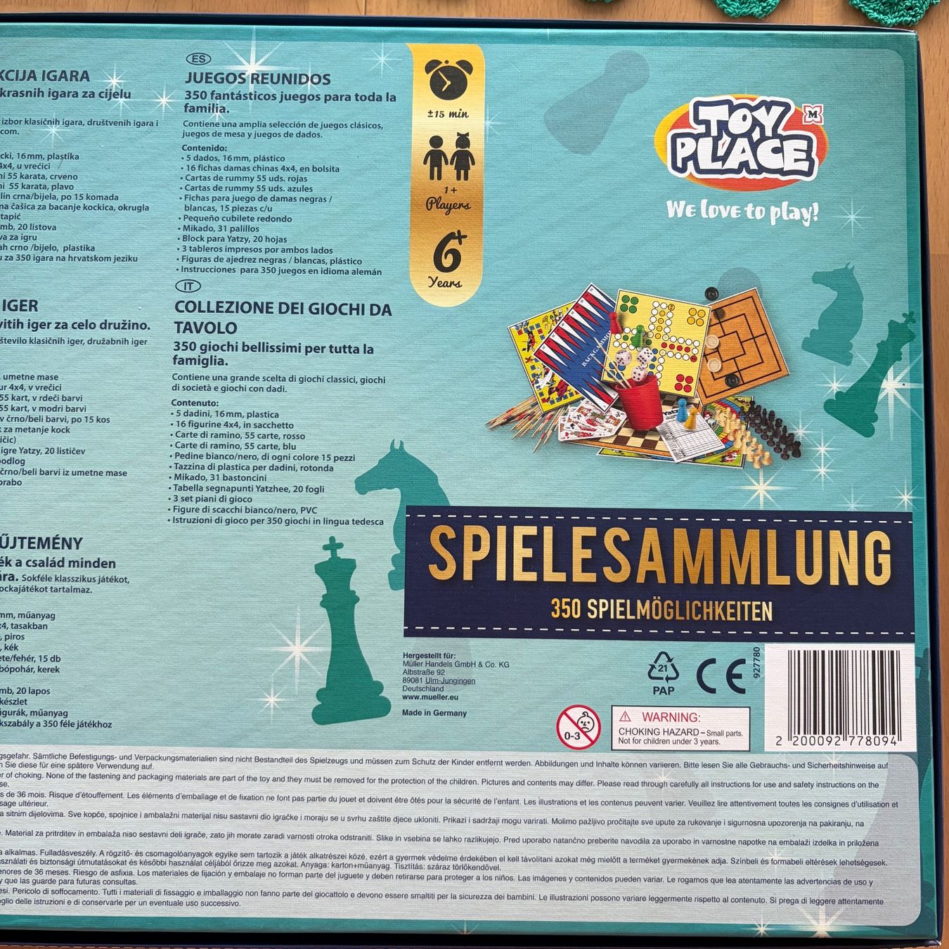 Giochi: Spielesammlung / neu / 350 Spielmöglichkeiten – Nuovo e nell'imballaggio originale da Baar venduto da Schreibseele 2