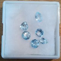 Topas Swiss Blue 4.96ct Lot