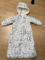 Winter Baby Overall Gr.74 Fusssack