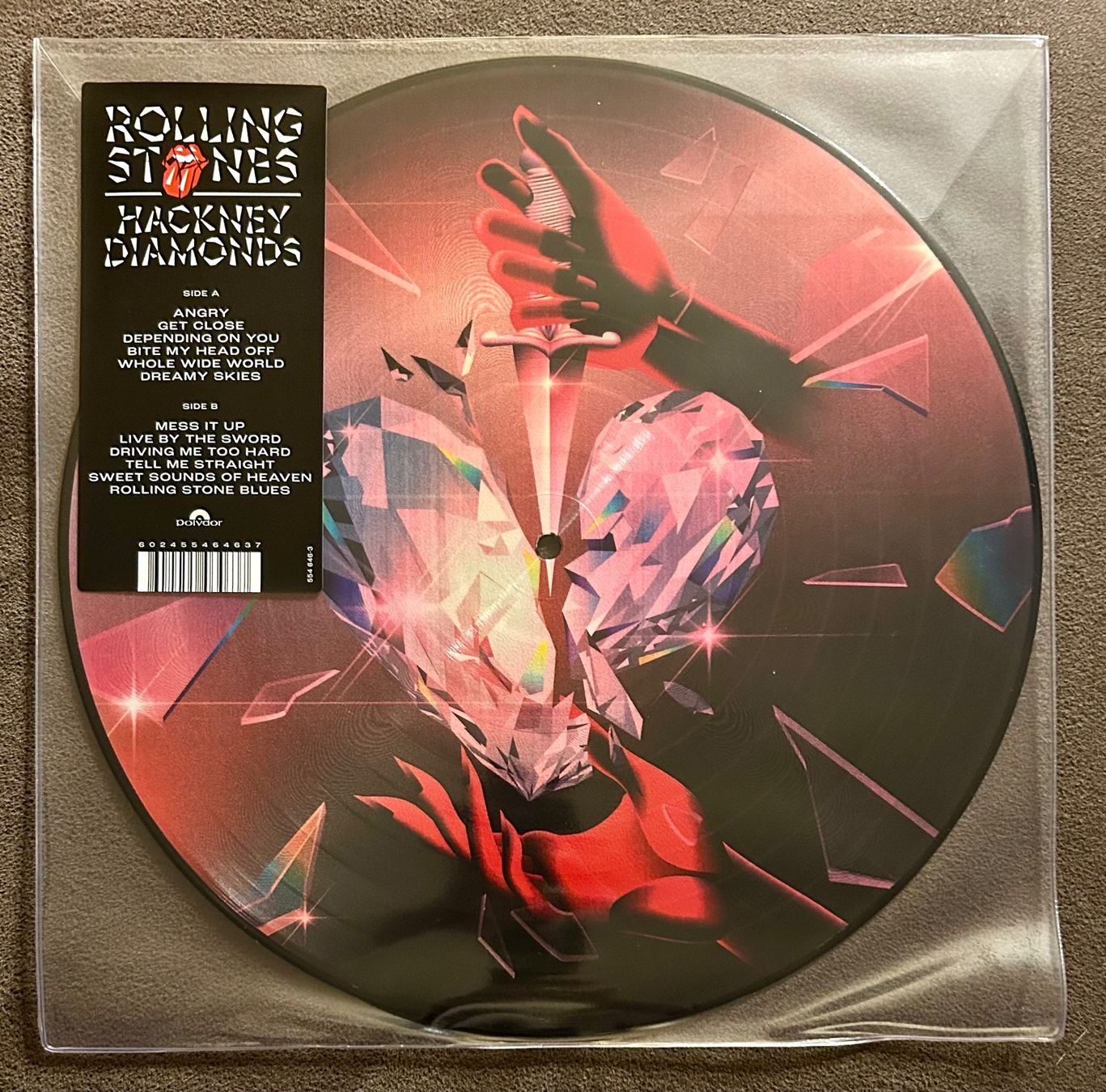 Schallplatten: THE ROLLING STONES “Hackney Diamonds” LTD LP PICTURE DISC – Neu und originalverpackt aus Basel von forevermusic