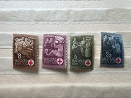 Ungarn Magyar 1942 Rotes Kreuz ** (4350)