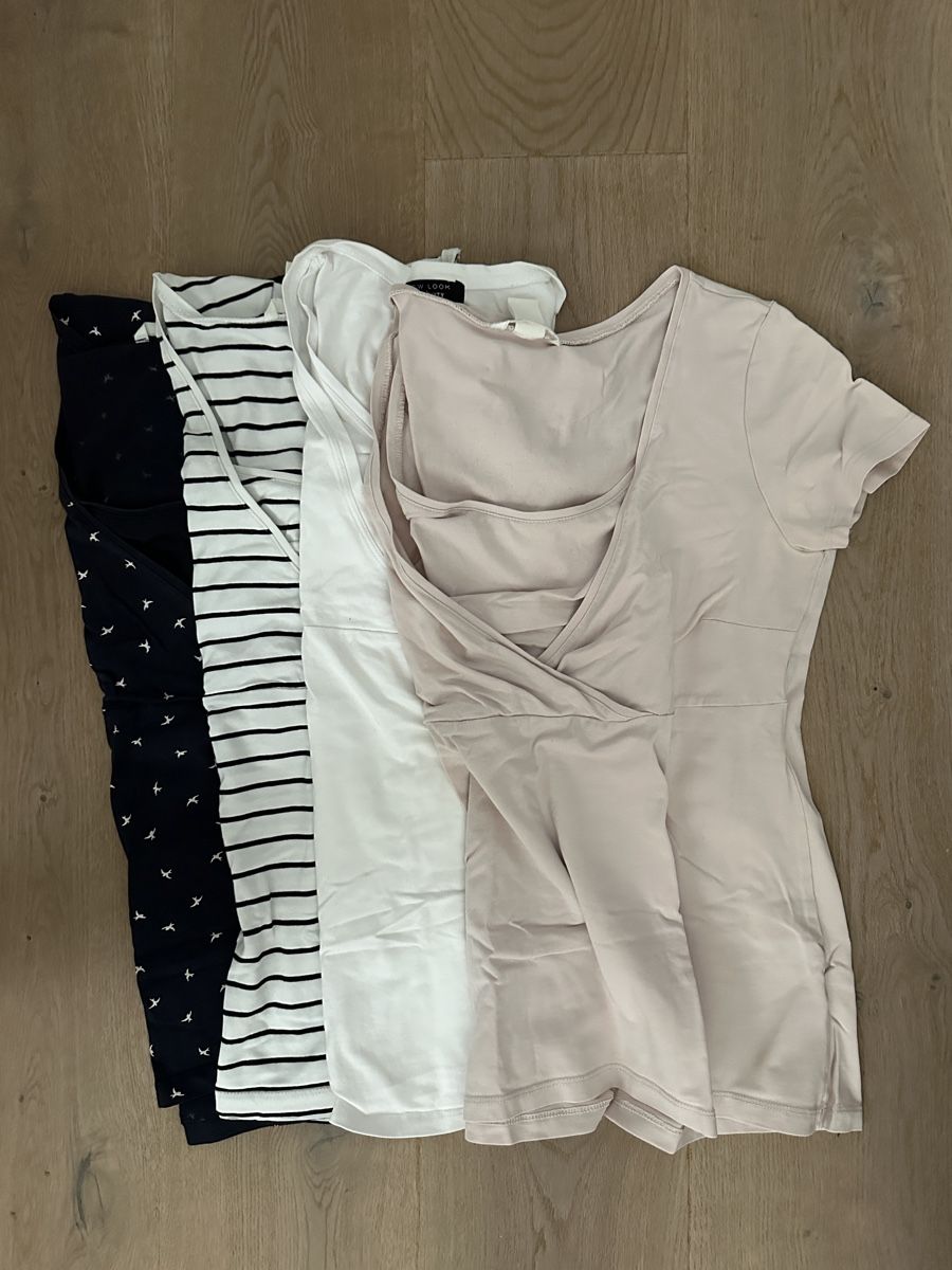 H&M T-Shirts: Still Shirt H&M 4er Pack Grösse M  – Gebraucht aus Herzogenbuchsee von GyK87 1