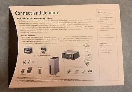 Sigma Docking station: Club 3D USB 3.0 4K Mini Dockingstation – Nuovo (secondo la descrizione) da Roggwil BE venduto da chregi23 1