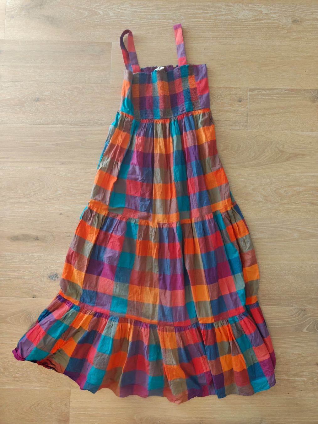 Sezane Vestiti: Sezane Kleid Karo bunt, Gr. 40, neu – Usato da Hedingen venduto da muse10