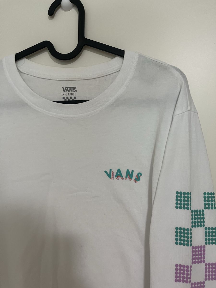 Vans T-shirt: white vans long sleeve – Nuovo (secondo la descrizione) da Füllinsdorf venduto da si.ja.35 1