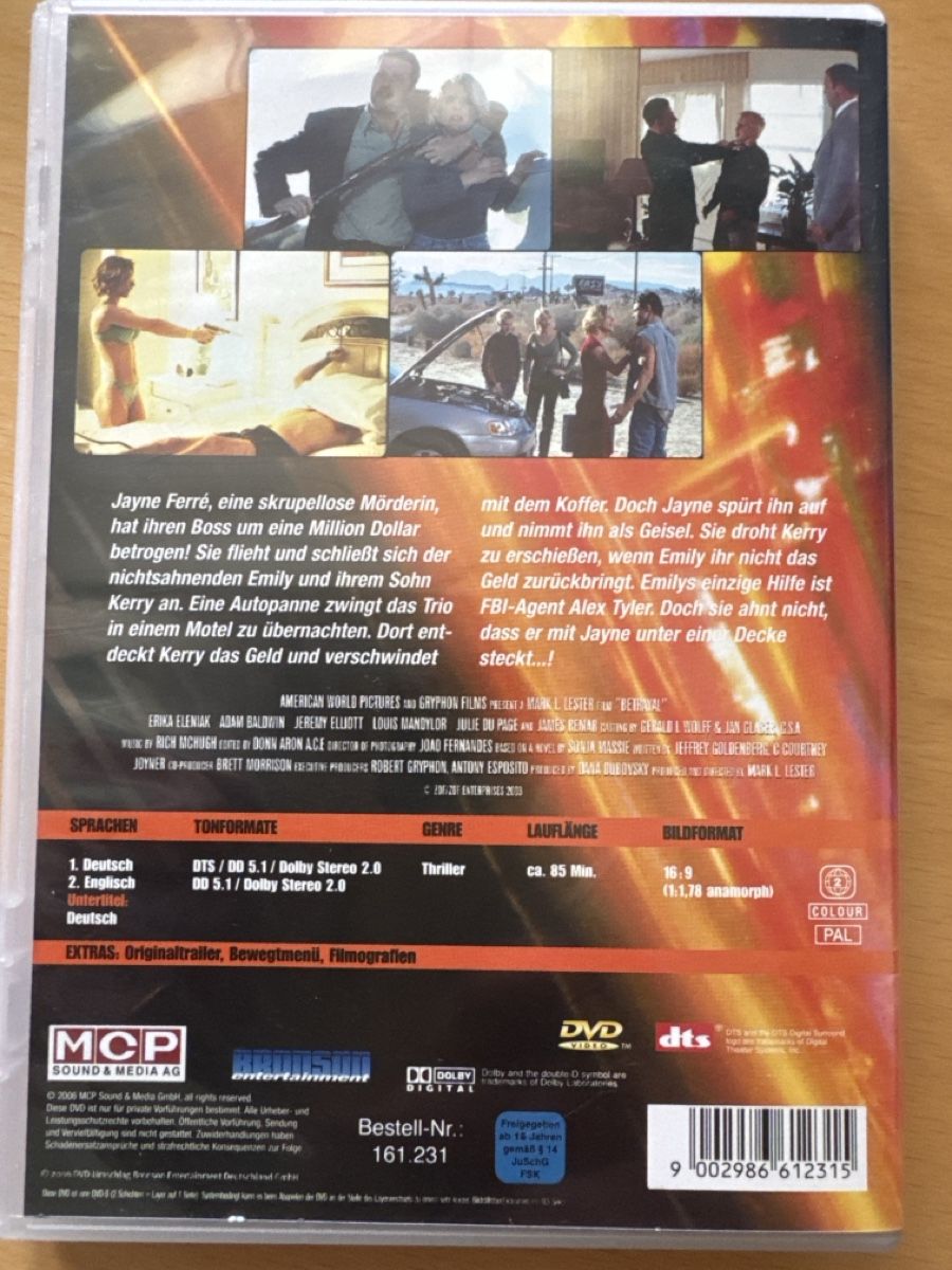Tutti i DVDs: Betrayal-Vergriffen  – Usato da Brunnadern venduto da Nanuk60 1