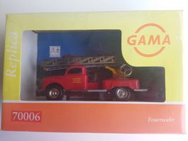 Feuerwehrauto Replica von GAMA aus Blech, Fabrikneu 1/16