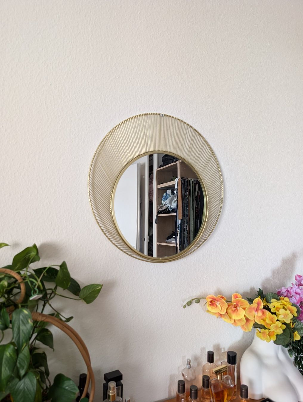 Maisons du monde Miroirs: Miroir rond doré Maison du Monde – D'occasion à Lausanne par lea_gg2m 2