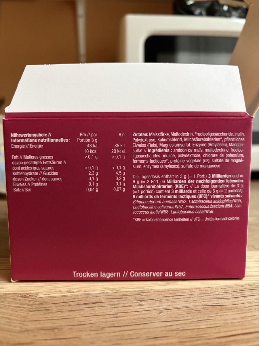 Cibi & Specialità: OMNi BiOTiC 6, Milchsäurebakterien – Nuovo (secondo la descrizione) da St. Gallen venduto da Debi. 3