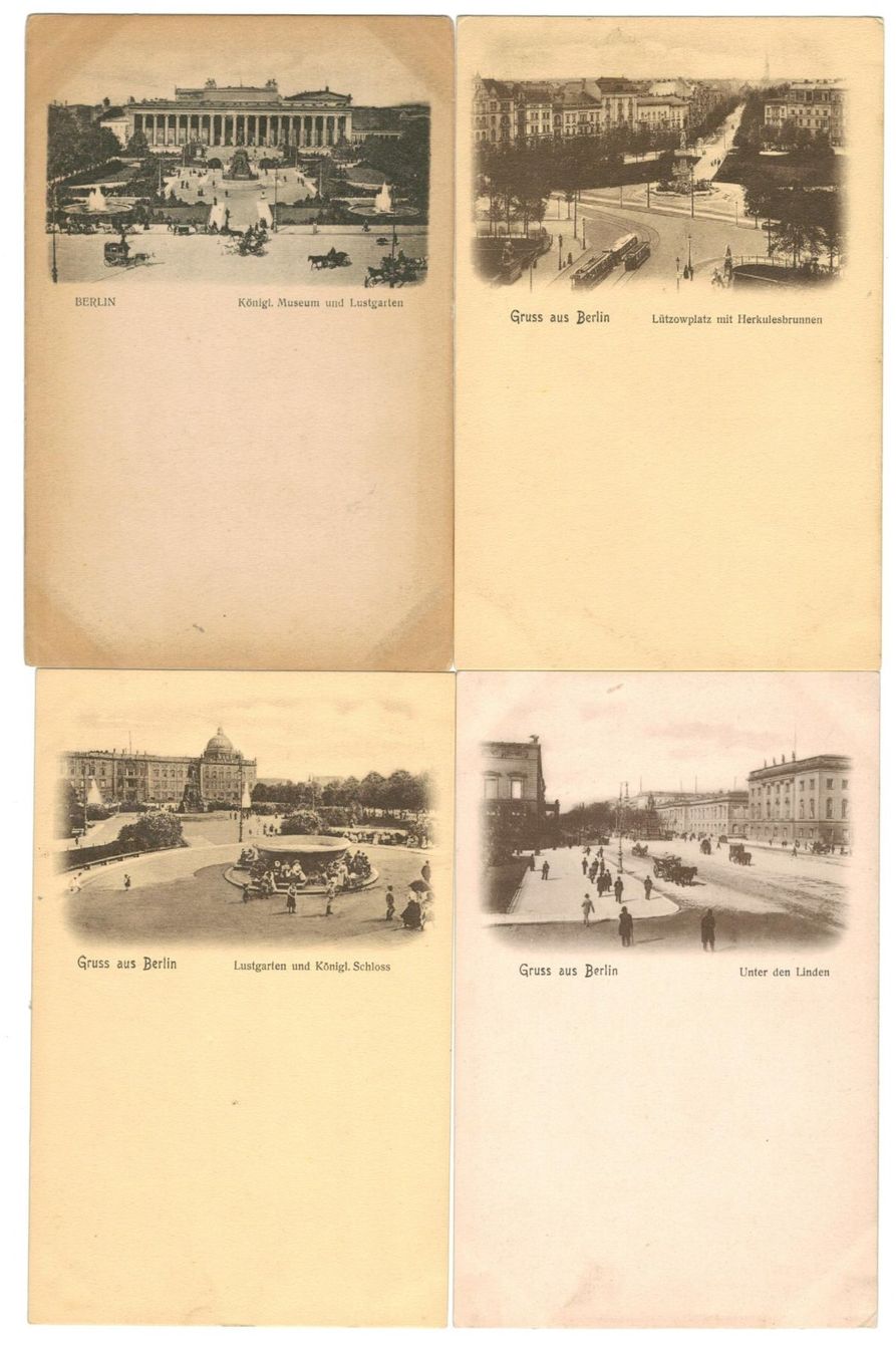 Ansichtskarten: 4 AK Berlin – Gebraucht aus Zürich von Tolima194