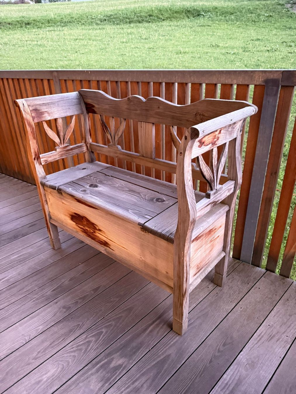 Panchine: Rustikale Gartenbank - Liebhaberstück – Usato da Richterswil venduto da Tecnovel 1