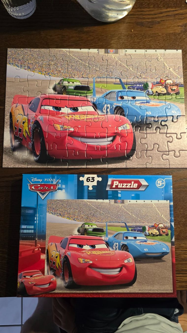 Disney Puzzle: Cars Puzzle 5+ 63 Teilig – Usato da Wangen SZ venduto da Charlie_Firpo
